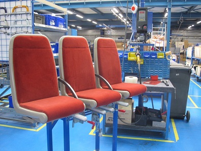 Le fabricant de sièges de train SAIRA SEATS acquis par le groupe chinois KTK
